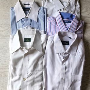 Set Of 5 Formal Shirts Like New