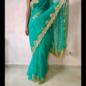 Designer Saree 💙