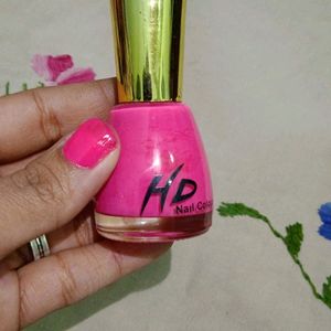 Pink Color Nail Polish