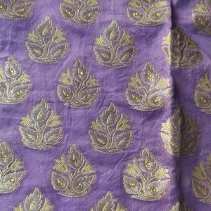 2 Light Purple Kurta Front Fabric