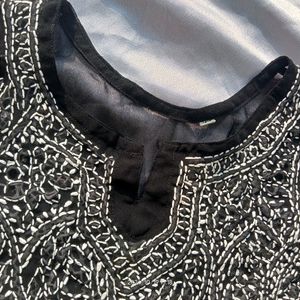 Real Chikankari  Kurti/ Top & Tunic