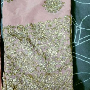 Very Pretty Suit Golden Kasab Work