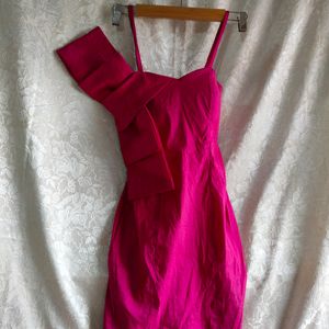 Hot Pink Designer Dress