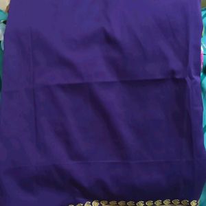 Purple Colour Saree