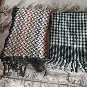 Brand New Wollen Muffler / Stole / Scarf Pack Of 2