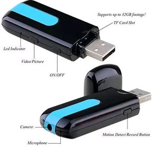 Mini U8 Spy🫣 Pendrive Camera📸 with Mic🎤