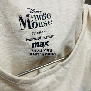 Combo Of 4 Minnie Mouse Max T-shirts