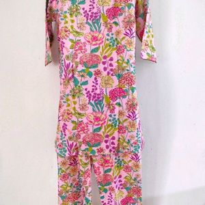 Trending Flower Print Co-ord Set