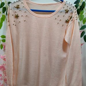 Sparkling Casual Top