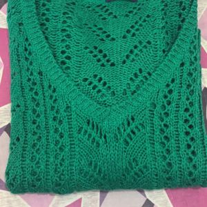 Green Beautiful Womens Sweater