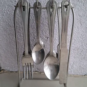 Stainless Steel Cutlery Set With Stand