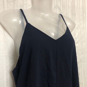 Blue Sleeveless Dress