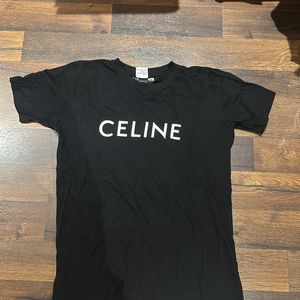 celine black t-shirt bts taehyung