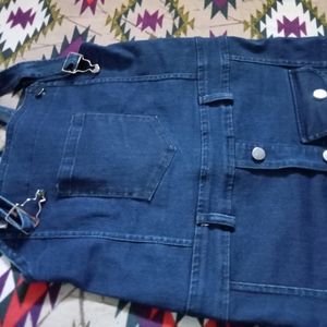 Denim Midi Dungree