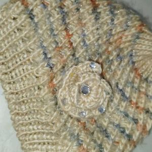 Winter Cap & Scarf Set for Girls