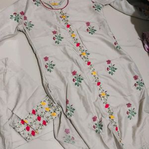 Beige kurta With Pant