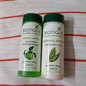 BIOTIQUE 🍃 Lotion And Shampoo