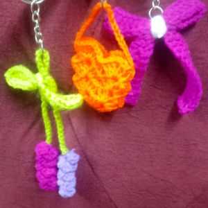 Handmade Crochet Keychain