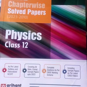 Class 12th, Arihant Physics Previous Year Question