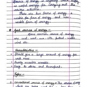 Class 10 Physics Handwritten Notes NCERT CBSE