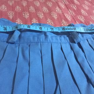 Blue Uniform Skirt For Girls