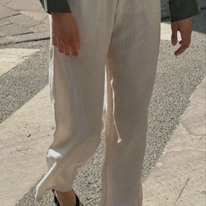 biege Linen pants