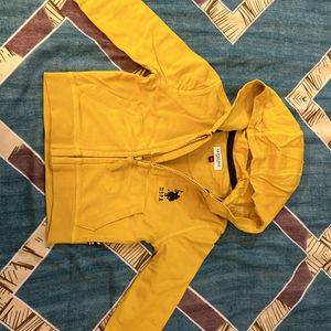 US Polo Yellow Sweatshirt