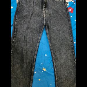 Black Straight Jeans