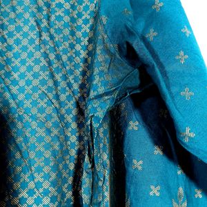 Teal Blue Kurta (Women)