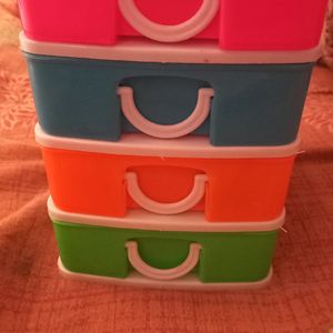 Multicolour Small Organizer Box