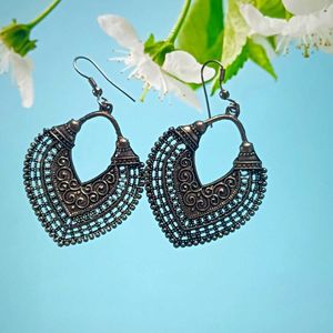 oxidised earrings