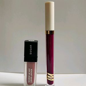 Combo Of 2 Lipsticks (Sugar & Myglamm)