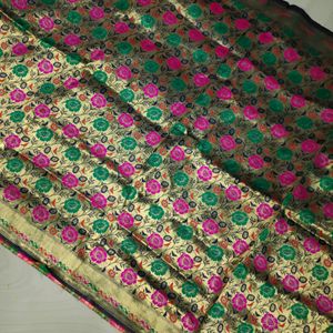 Malti Colour Banarasi Saree