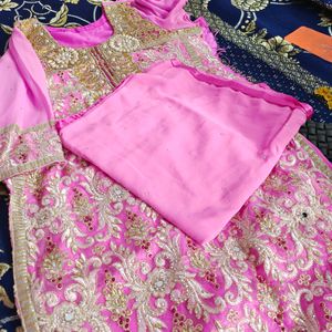 Full Embroidery Suit With Dupatta