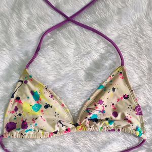 Multicolored Bikini Top 👙