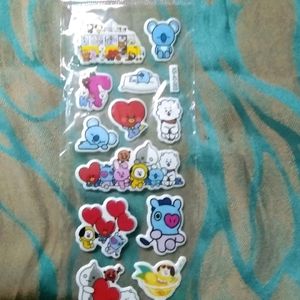 Cute BTS Bt21 13 Sticker 🥰 🥰