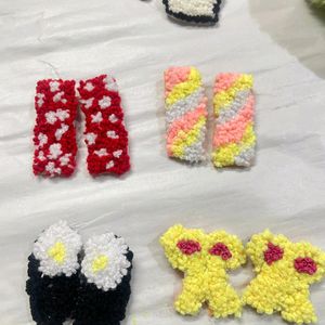 Handmade Embroidery Hairclips