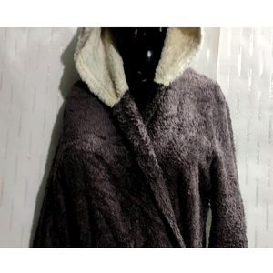 Hoodie Bathrobe For women's