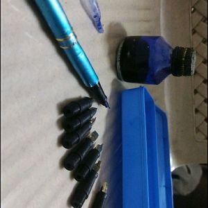 caligraphy pen link + nib  box