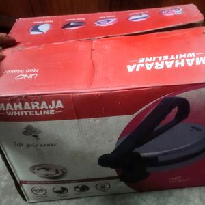 Maharaja Whiteline Uno Roti Maker/New With Ta