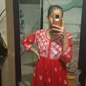 Real Chikankari Kurti