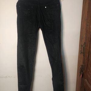 Black Velvet Jeans