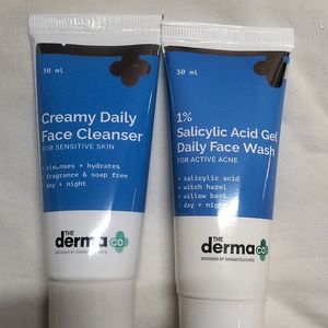 Derma Set Of Two Face Wash