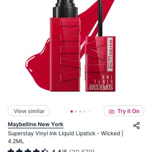 Maybelline Vinyl Ink Lipsticks