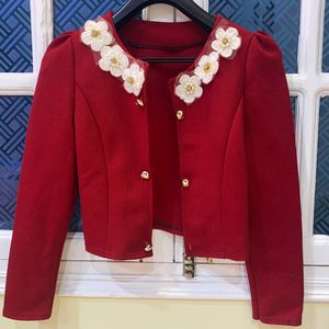 Red Flower Jacket