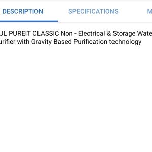 Pure It Classic Water Purifier| FILTER