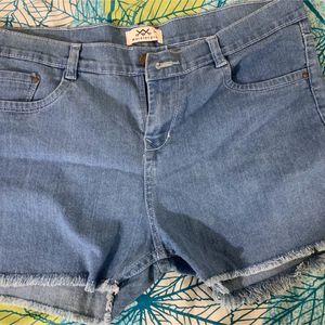 Wavelength Denim Shorts