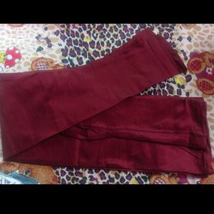 Crean N Maroon Kurta Pajama