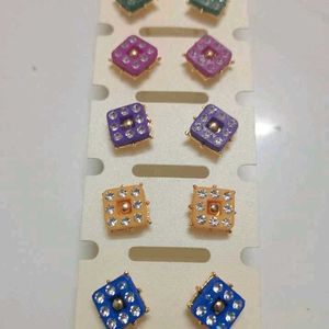 Pack Of 6 Earrings