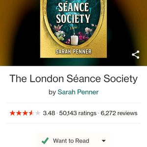 (HARDCOVER)The London Seance Society